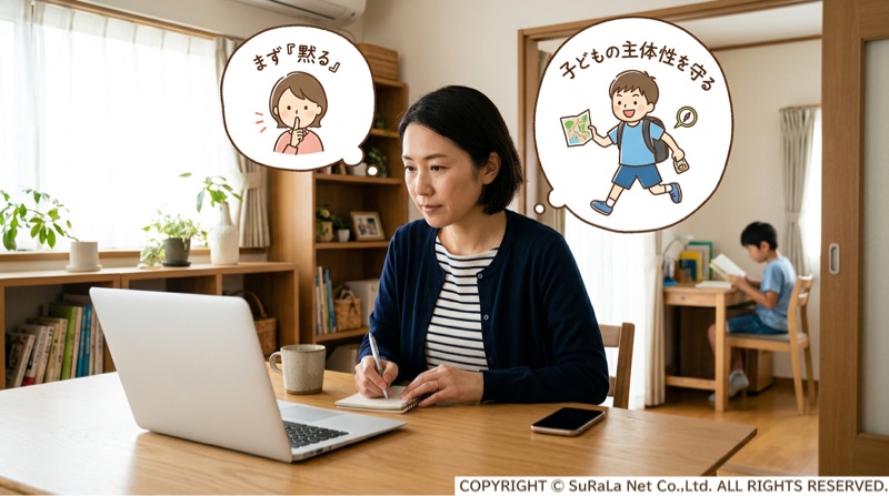 「雑談」の前に「黙る」こと。子どもの主体性を守る関わり方