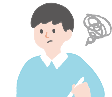 男の子の絵