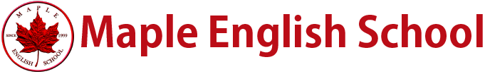 メイプル英会話スクールのロゴ