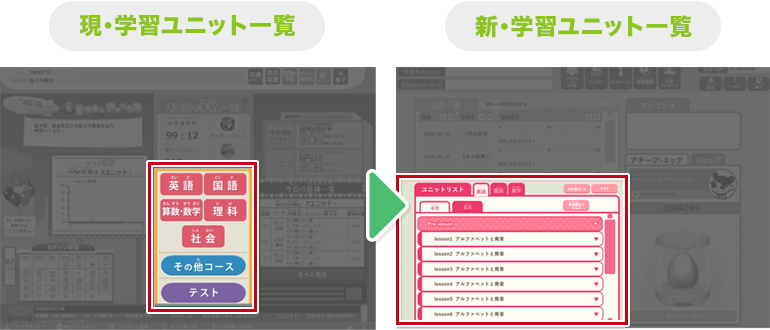 学習ユニット一覧