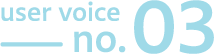 user voice no.03