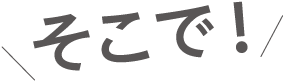 そこで！