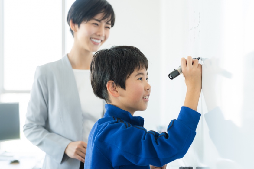 マンツーマンサポート風景
