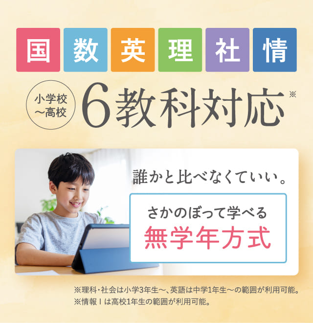 国数英理社情6教科対応