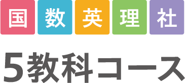 国数英理社5教科コース