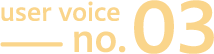 user voice no.03