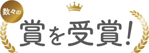 数々の賞を受賞